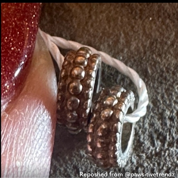 Pandora Set of 2 ALE Tire Spacers for Pandora Moments Bracelet - Picture 4 of 5